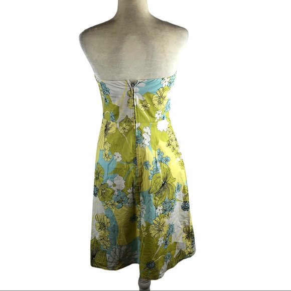 DBY Ltd. Floral Strapless Dress - Picture 5 of 9